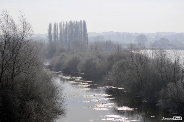 Фото зимового Луцька 