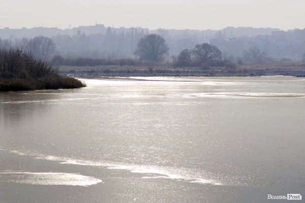 Фото зимового Луцька 