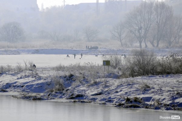 Фото зимового Луцька 