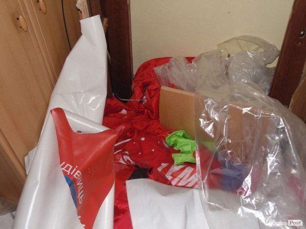 «Апокаліпсис» в офісі волинських комуністів. ФОТО