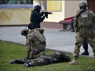 У Луцьку  проходять антитерористичні навчання