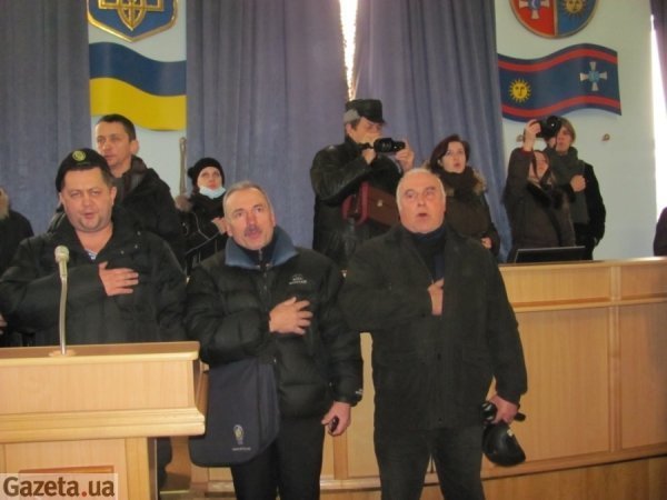 Штурм Вінницької ОДА. ФОТО