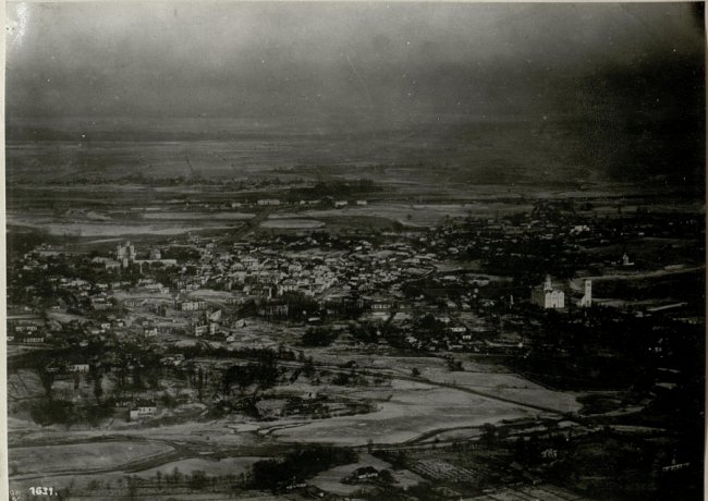 Зимові панорами Волині на столітніх фото