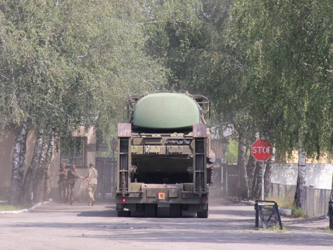 На Волині - навчання зенітників. ФОТО