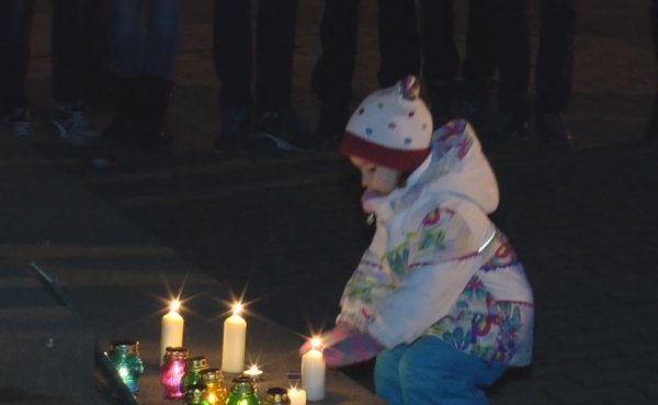 У Нововолинську вшанували Андрія Кузьменка. ФОТО