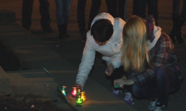 У Нововолинську вшанували Андрія Кузьменка. ФОТО