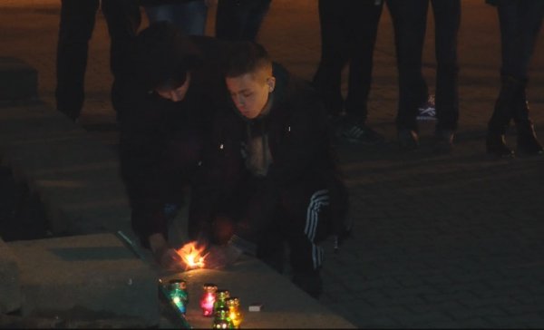 У Нововолинську вшанували Андрія Кузьменка. ФОТО