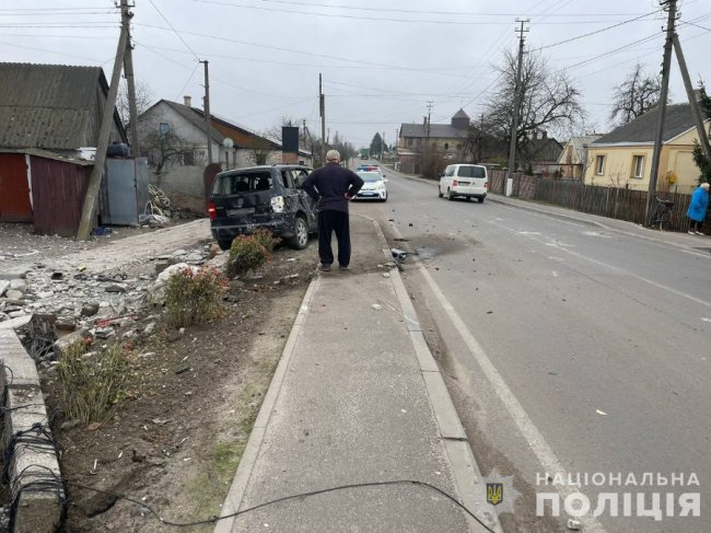 На Волині 36-річна водійка збила чоловіка