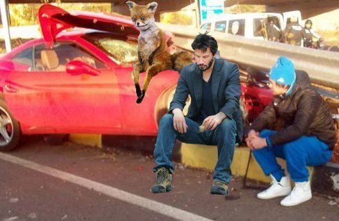 Інтернет знущається з Мілевського через аварію. ФОТО