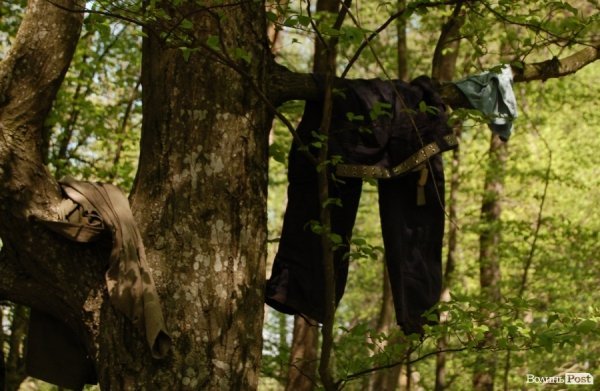 У волинських лісах «воюють» Чорна сотня і сотня Перця. ФОТО 