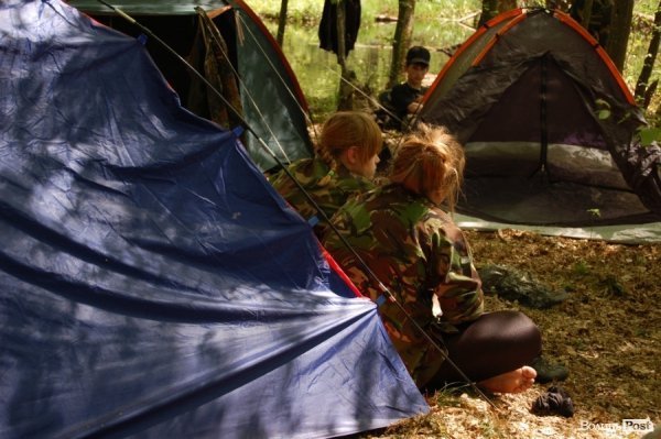 У волинських лісах «воюють» Чорна сотня і сотня Перця. ФОТО 