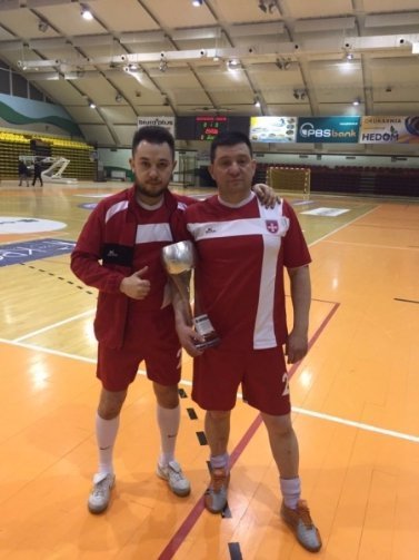 Луцькі ветерани взяли срібло на міжнародному турнірі з футзалу в Польщі. ФОТО