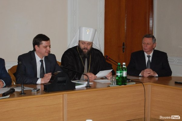 У Луцьку Уповноважений Януковича зустрівся з церковниками. ФОТО