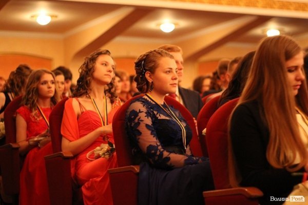 Луцьким випускникам вручили медалі