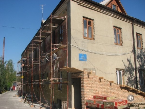 Олицький психоневрологічний інтернат ремонтують. ФОТО