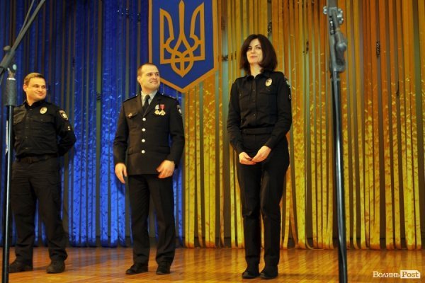 Фото з першого «дня народження» патрульної поліції Луцька