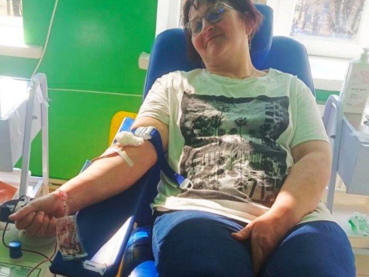 Багатодітна волинянка зробила донорство сімейною традицією. ФОТО