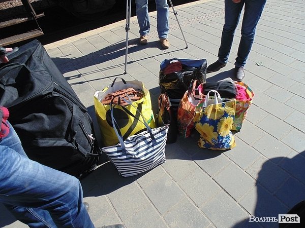 У Луцьку - біженці з Криму. ФОТО