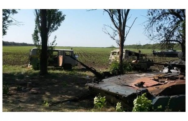  Місце розстрілу солдатів з Волині на Донеччині. ФОТО. ВІДЕО