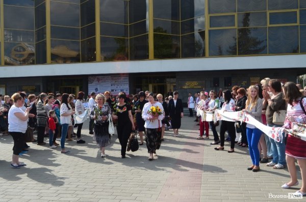 У Луцьку привітали матерів, чиї сини загинули в АТО