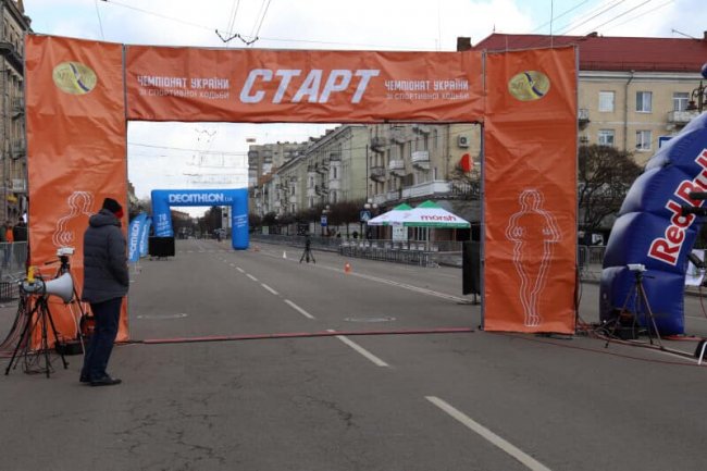 У Луцьку стартував Зимовий чемпіонат України зі спортивної ходьби