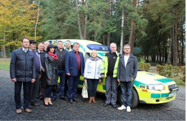 Іноземні благодійники подарували волинянам «швидку». ФОТО