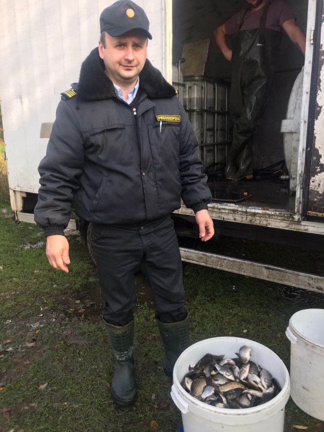 У річку Турію випустили понад тонну риби. ФОТО