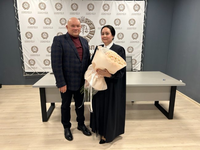 Понад 26 років життя присвятила роботі: у Луцьку урочисто провели у відставку голову Господарського суду 