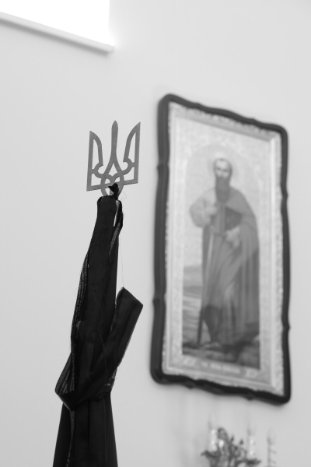 Лучани провели в останню путь Героя Володимира Бессонова