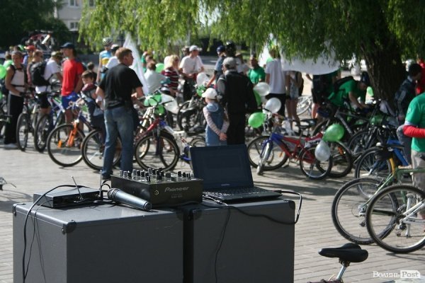 У Луцьку велосипедисти окупували дороги