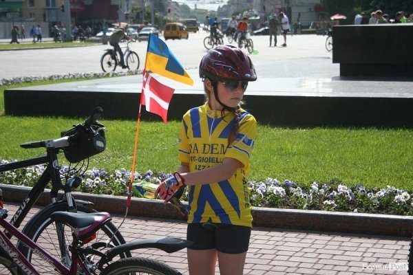 У Луцьку велосипедисти окупували дороги