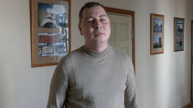 Заступник директора Державного історико-культурного заповідника у Луцьку Віктор Баюк. 