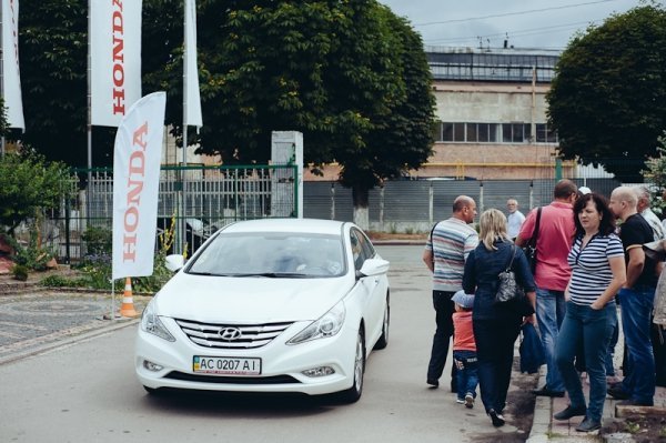 Honda влаштувала у Луцьку феєричне родинне свято. ФОТО*