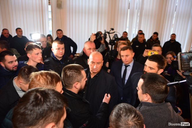 «Волинь – це не кар'єрна сходинка»: з якими претензіями атовці прийшли до Погуляйка. ФОТО