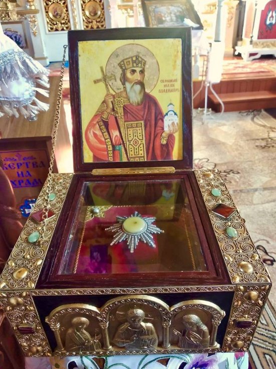 У Ковель привезли мощі святих. ФОТО