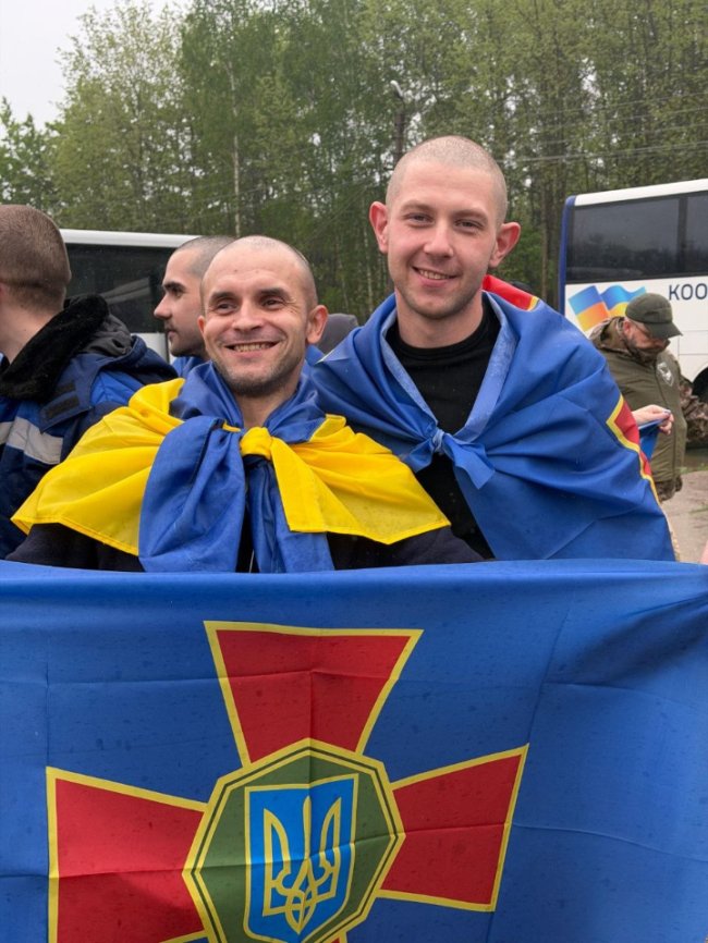 З російського полону повернулися 205 воїнів