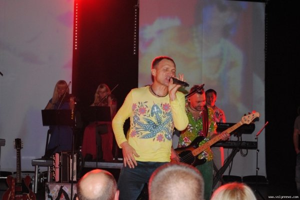 Концерт гурту «ВВ» у Луцьку. ФОТО