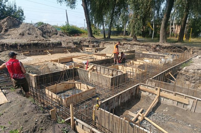 У гімназії на Волині «з нуля» будують укриття за 7 мільйонів гривень