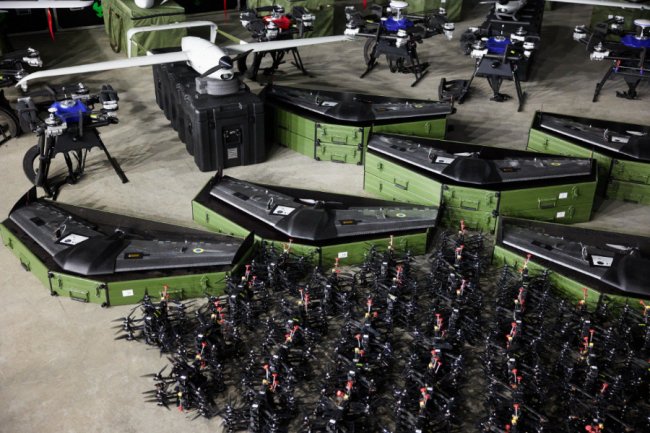 На фронт передали 2 тисячі безпілотників, виготовлених в Україні. ФОТО