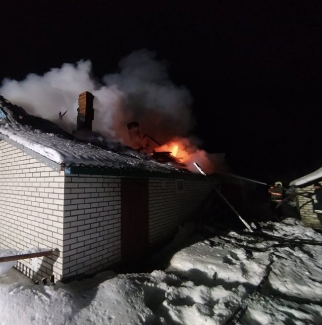 На Волині під час пожежі будинку загинув 59-річний чоловік