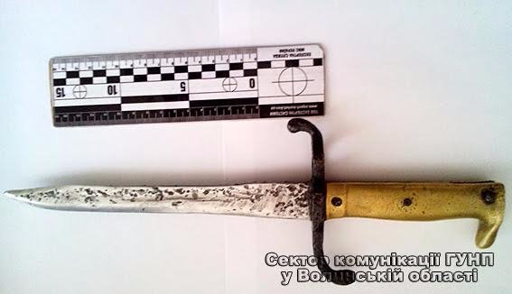 На Волині в чоловіка вилучили зброю. ФОТО