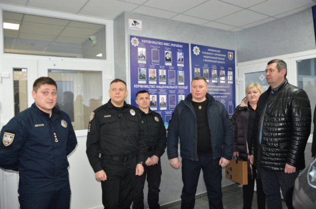 На Волині відкрили оновлене приміщення поліції з системою відеомоніторингу Custody Records