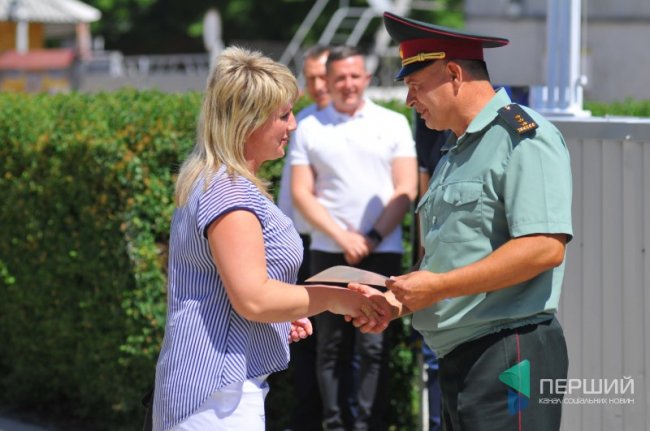 Нацгвардія в Луцьку відсвяткувала день народження. ФОТО