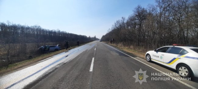 На Волині водій автівки зіткнувся з вантажівкою