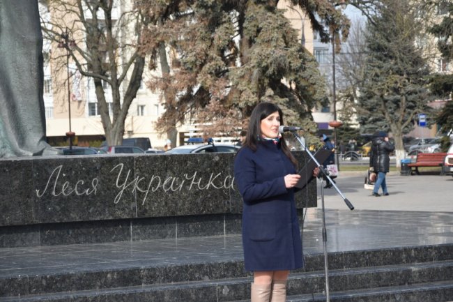 Лучани вшанували пам'ять поетеси Лесі Українки. ФОТО