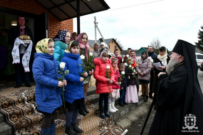 У селі на Волині освятили московську церкву. ФОТО