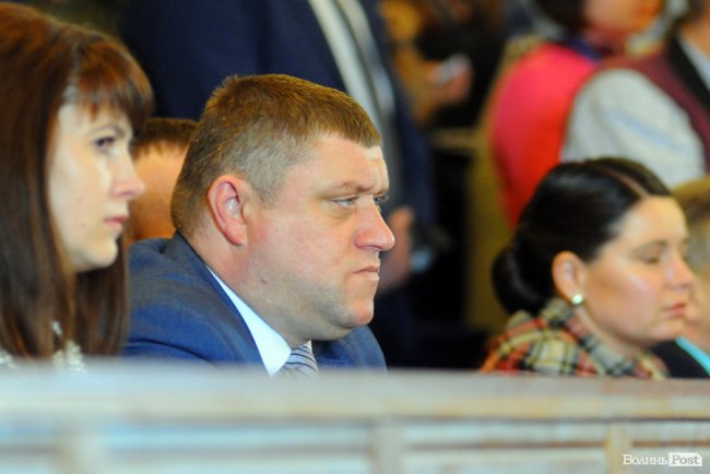 Голова Шацької РДА Василь Голядинець