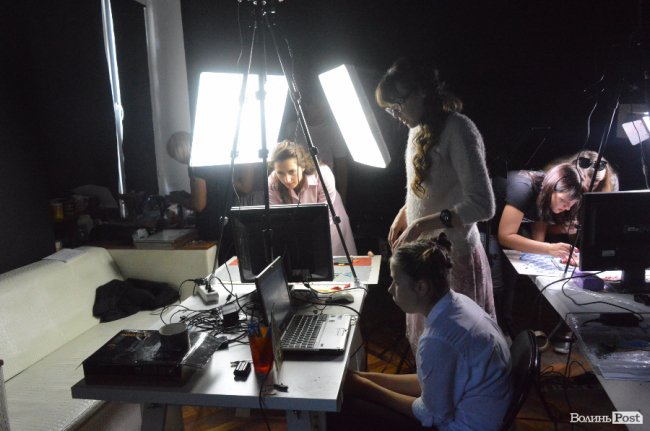 У Луцьку знімають «пластилінову» короткометражку. ФОТО