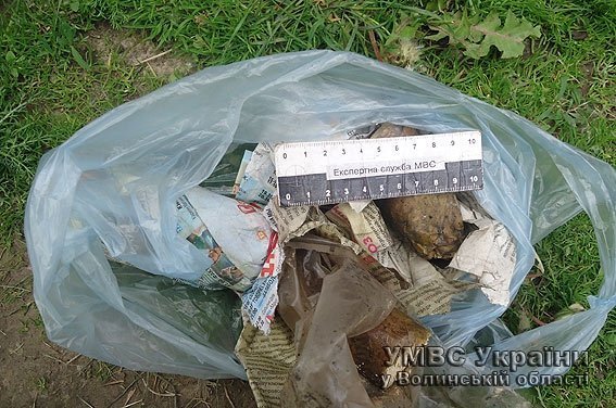 Правоохоронці вилучили у волинянина 400 грам вибухової речовини. ФОТО