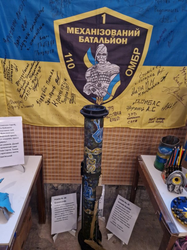 Маленькі волиняни перетворили метал смерті на мистецтво